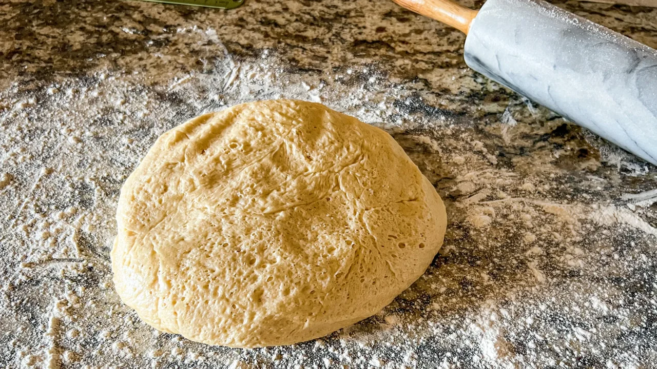 cinnamon roll dough made from scratch