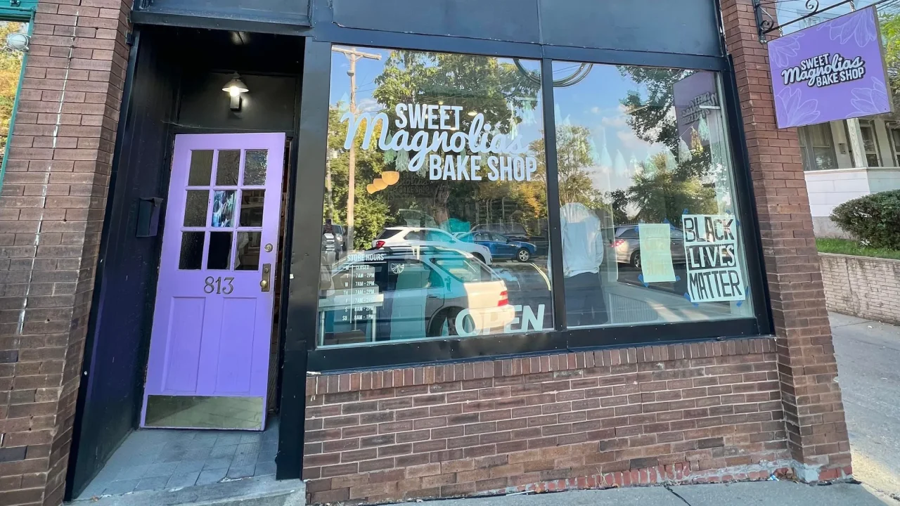 storefront view of sweet magnolia's in omaha nebraska