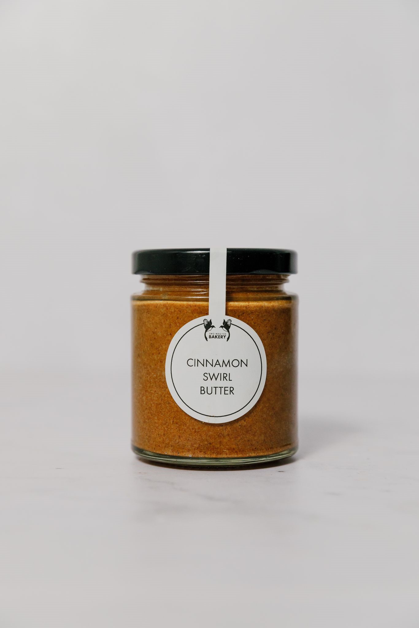 a jar of cinnamon butter
