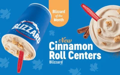 Dairy Queen Cinnamon Roll Centers Blizzard® Treat REVIEW